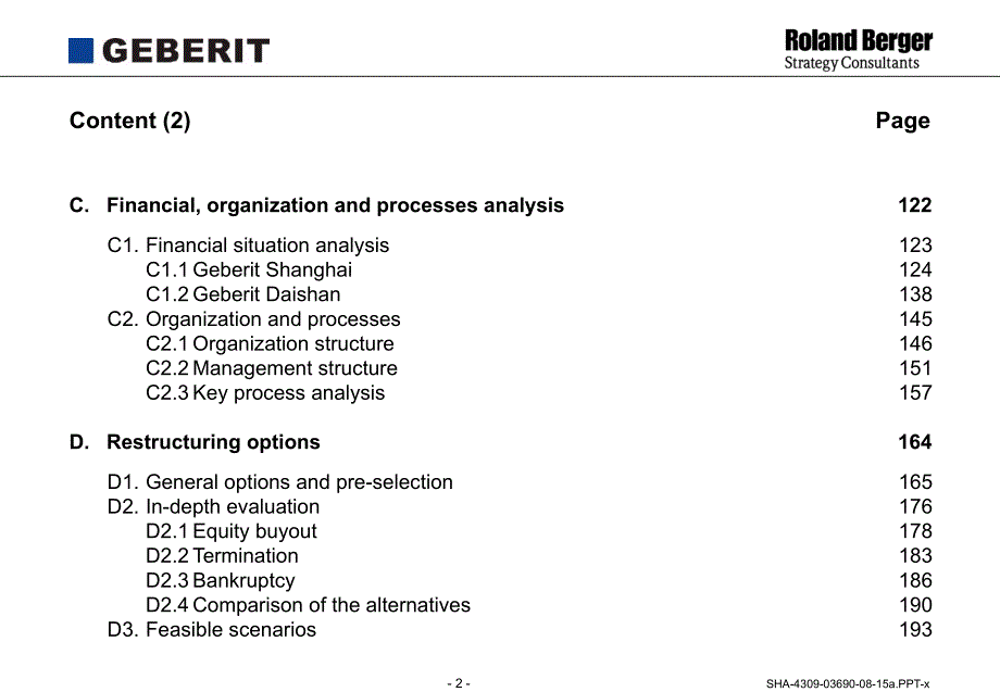 Strategic re-engineering of Geberit Chinat 7_第2页