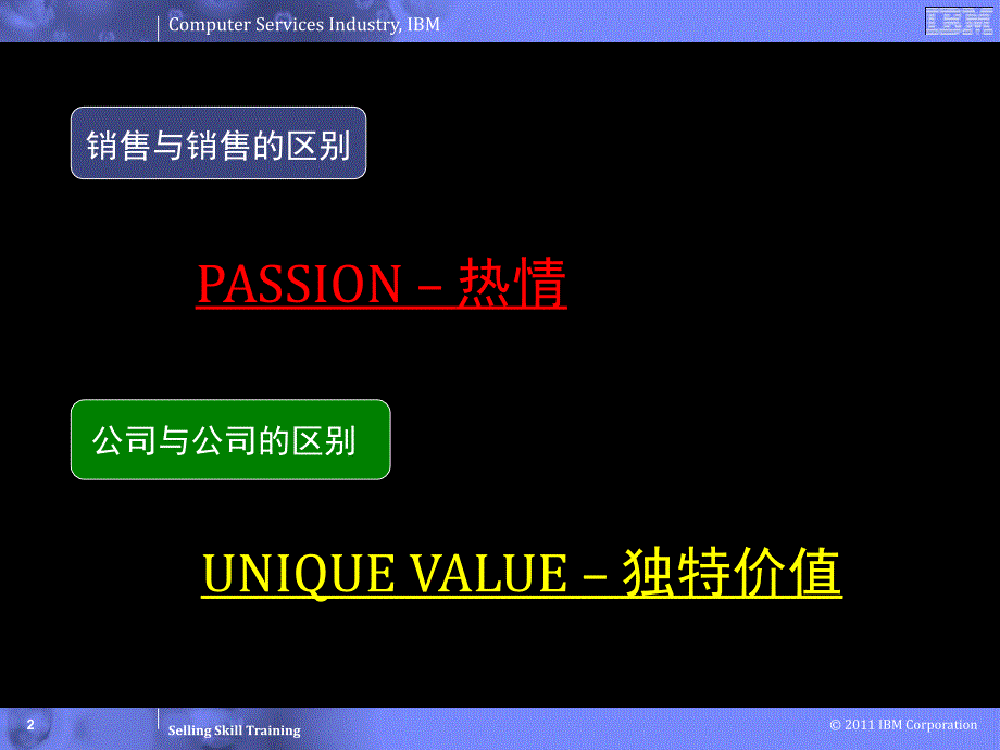 IBM销售技巧培训40页精华PPT参考课件_第2页