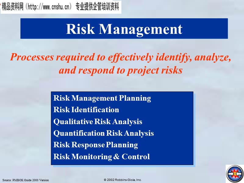 Risk Management lanning英文版)_第1页