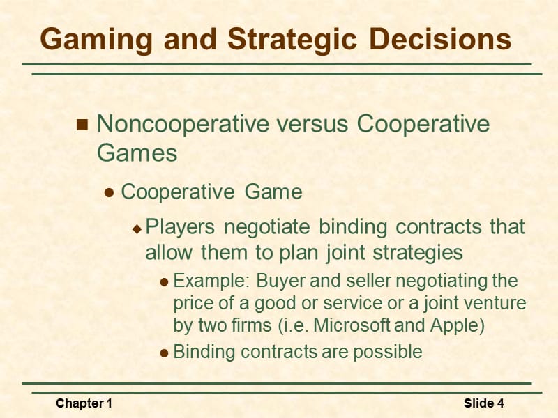 Tsinghua_2005MBA_Lecture_13Game theory and cometitive strategy)t 1_第4页