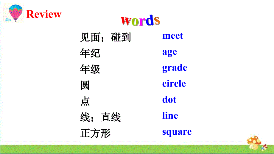 湘少版英语四年级上册AssessmentⅠ课件_第2页