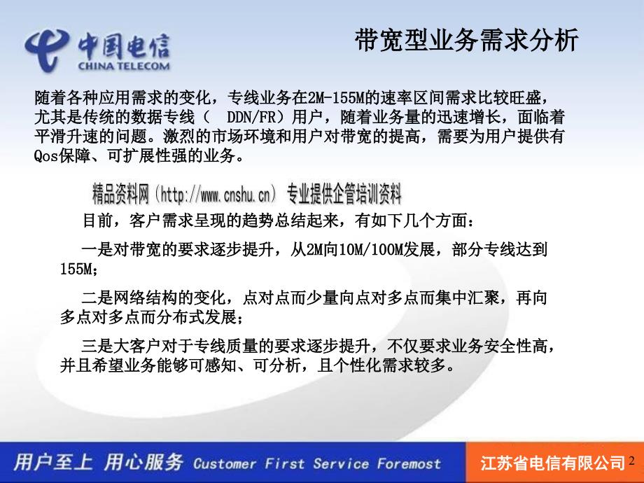 中国电信I VN产品的定位及其比较_第2页