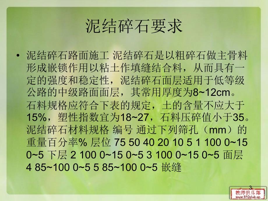 泥结碎石路面施工设计培训课件_第3页