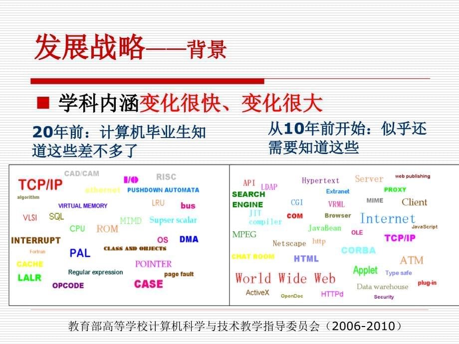 计算机科学与技术专业发展战略、规范及认证_第5页