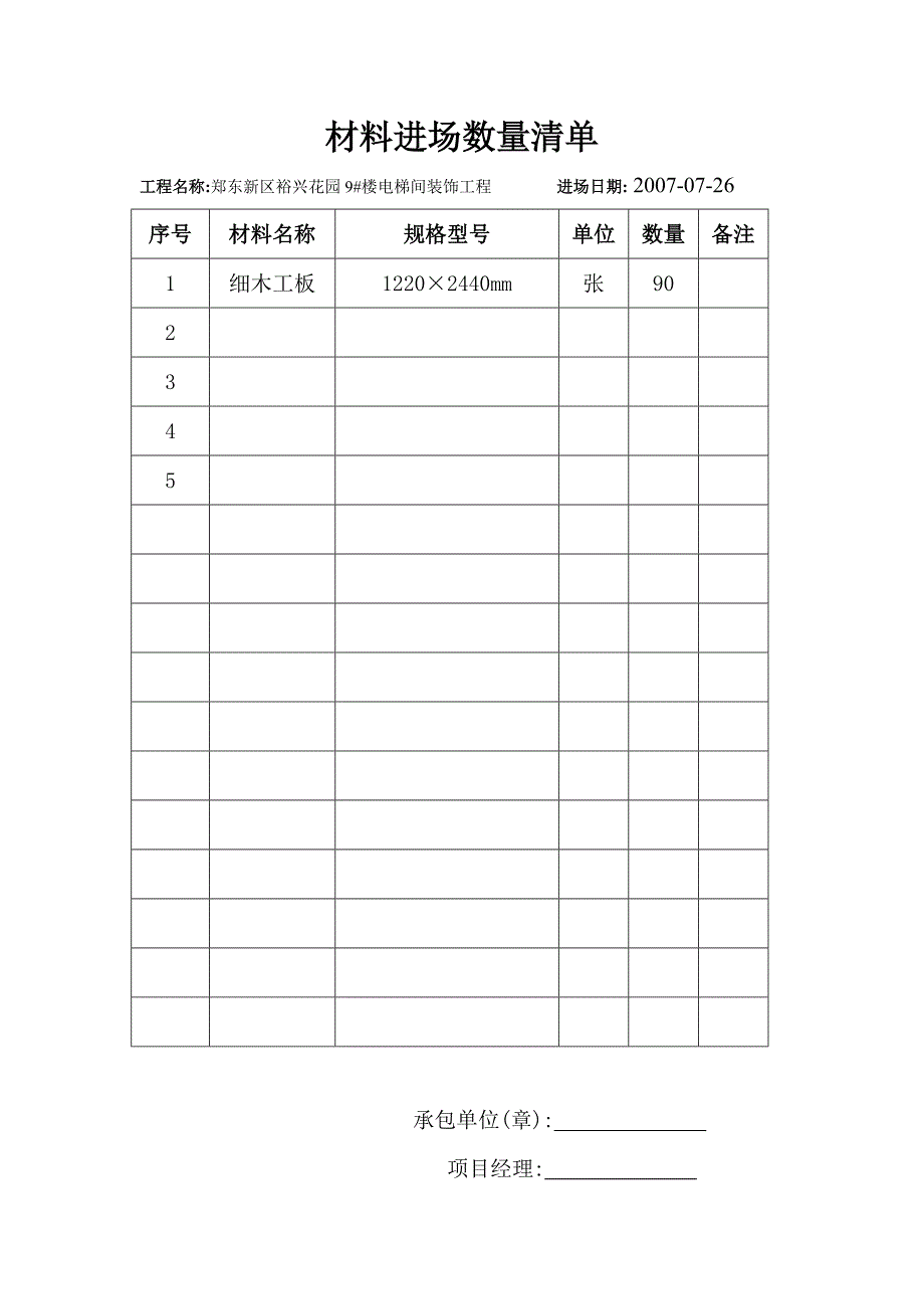 材料进场清单_第2页