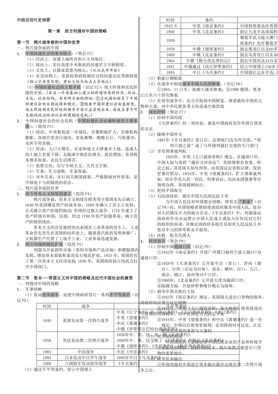 自考--中国近代史纲要重点.doc_第1页