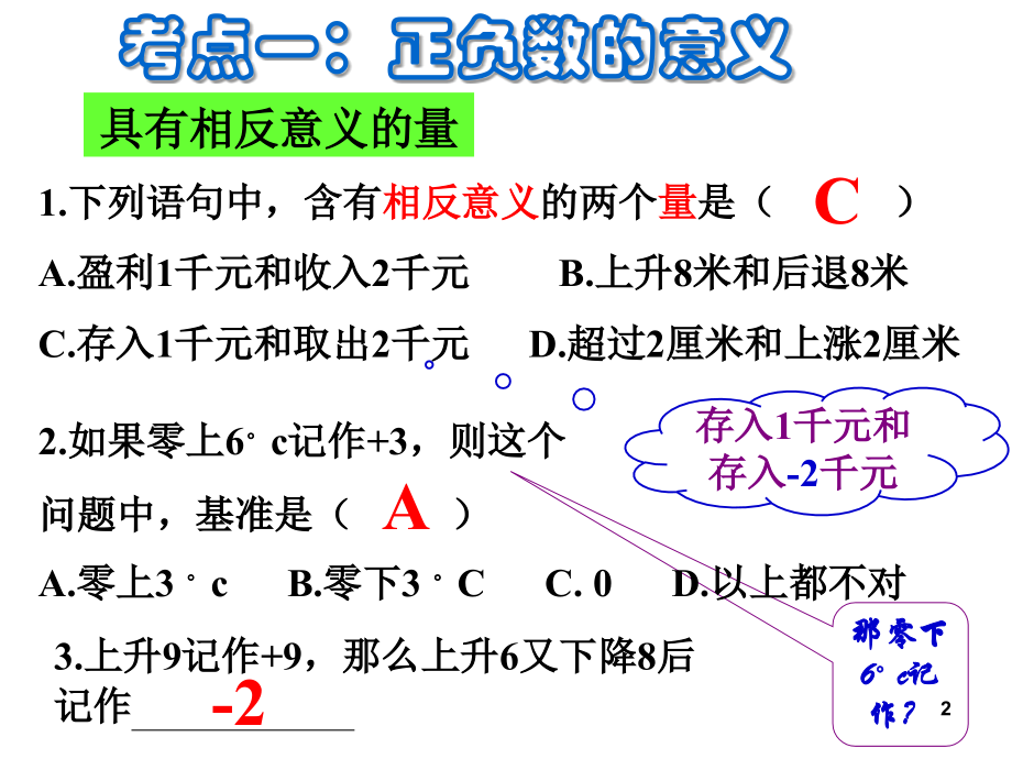 数学：第一章有理数复习演示课件_第2页