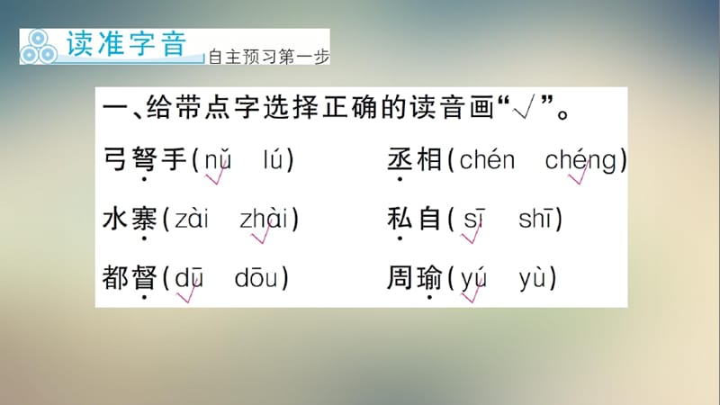 五年级下册语文课件-19草船借箭预习_人教新课标-完整版_第2页