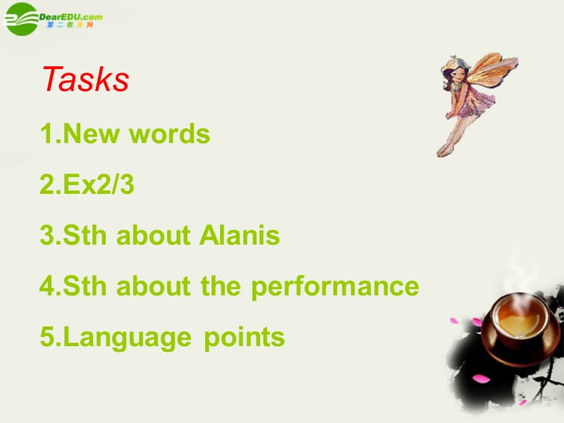 （2010版）高中英语 Unit5 lesson17 Alanis——a true perer课件 北师大版必修2.ppt_第3页