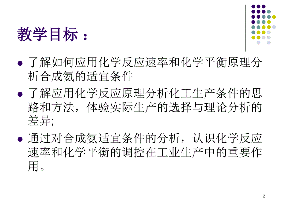 化学反应条件的优化——工业合成氨演示课件_第2页