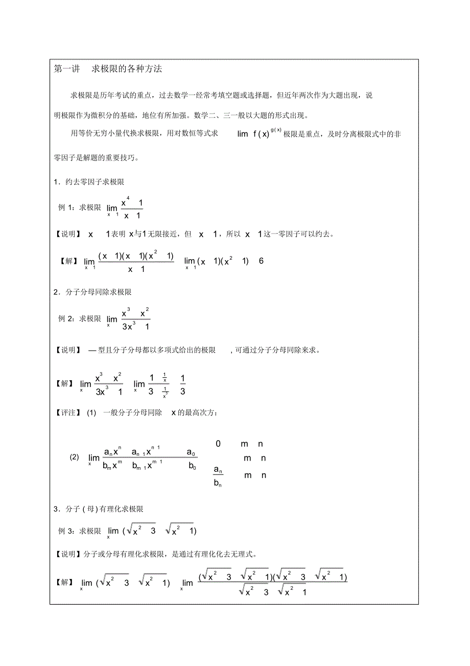 考研数学超强题型总结,不怕你考不了高分_第2页