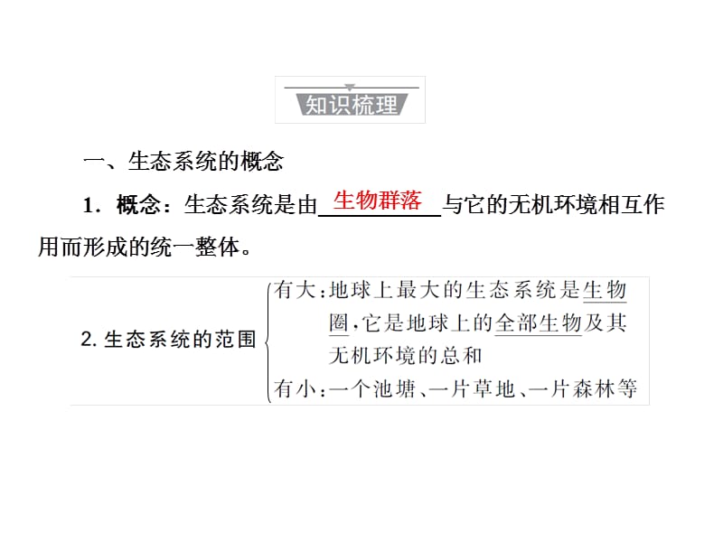 高考生物一轮复习精讲课件考纲核心考点第33讲生态系统的结构演示课件_第3页