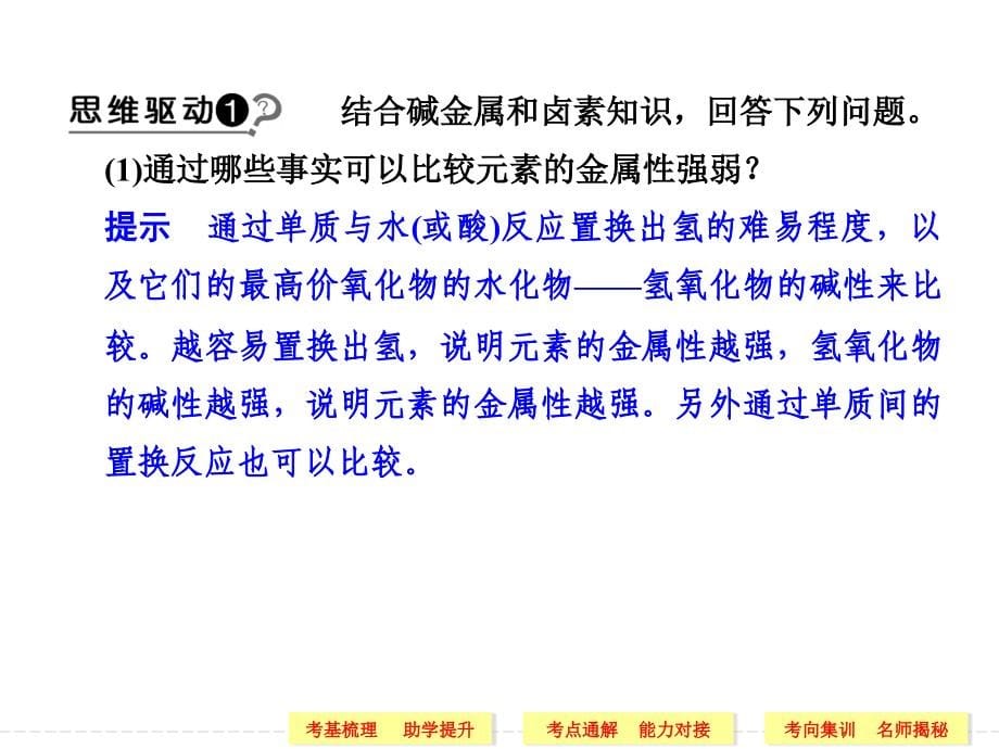 高三化学一轮第五章物质结构元素周期律第二讲元素周期律和元素周期表92张演示课件_第5页