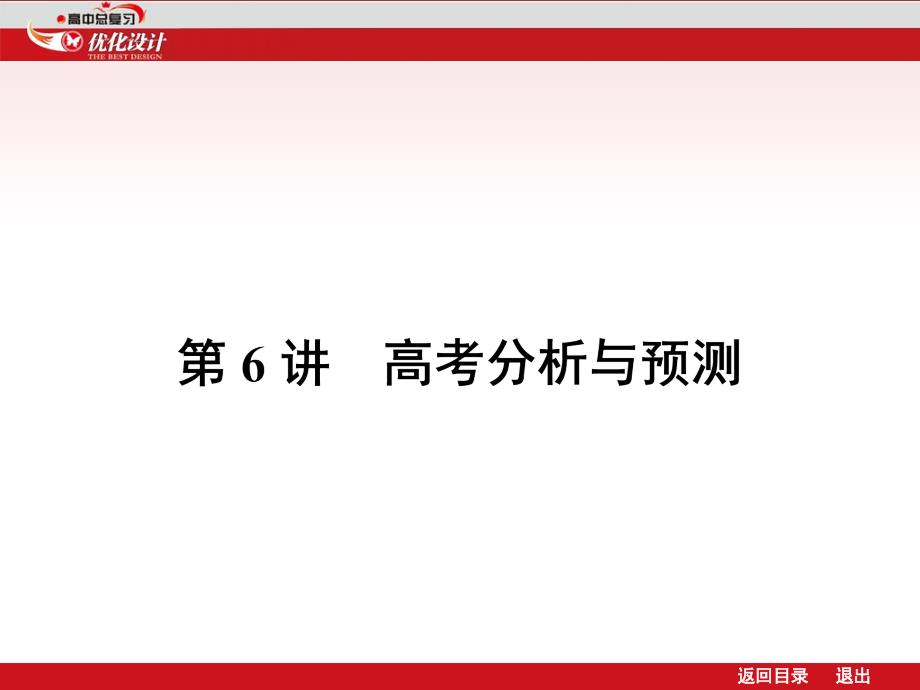 高三化学第二轮复习资料优化设计配套演示课件_第1页