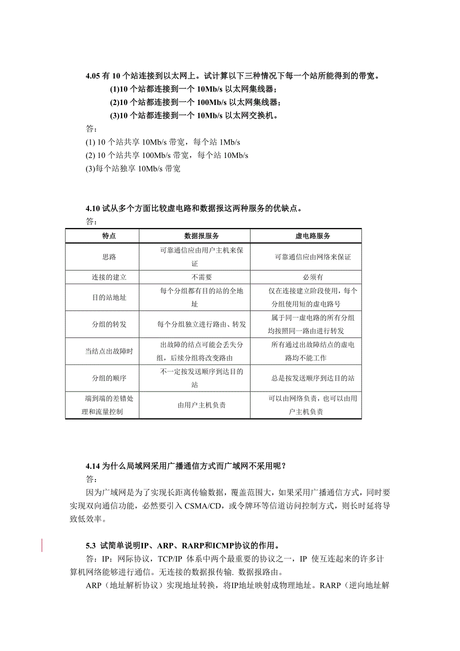 523编号计算机通信与网络作业答案_第1页
