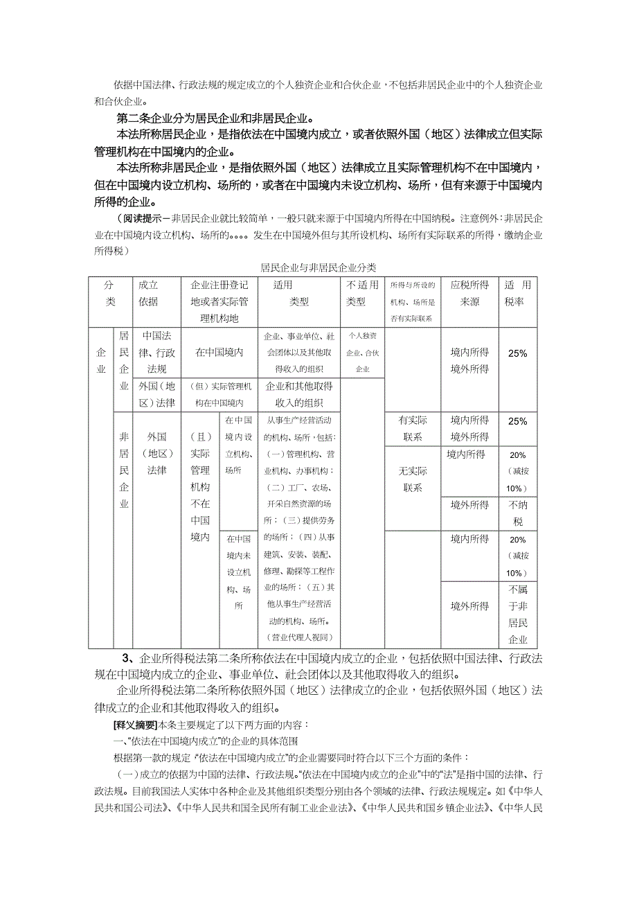 【财务管理税务规划 】企业所得税法及最新政策总汇_第2页