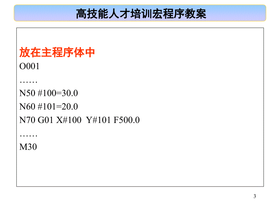 宏程序A类B类G65等常见公式用法PPT_第3页