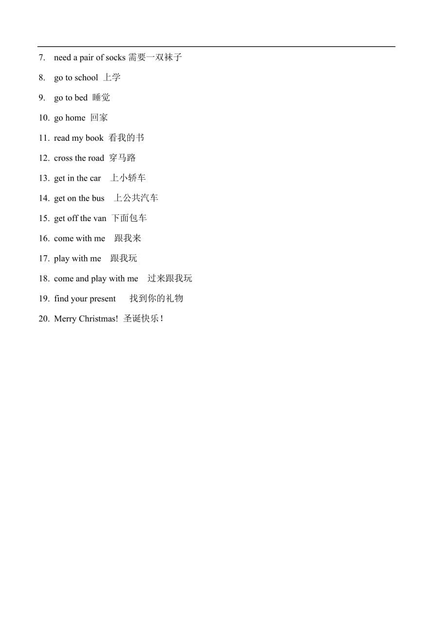 英语上海版牛津2A句子复习_第3页