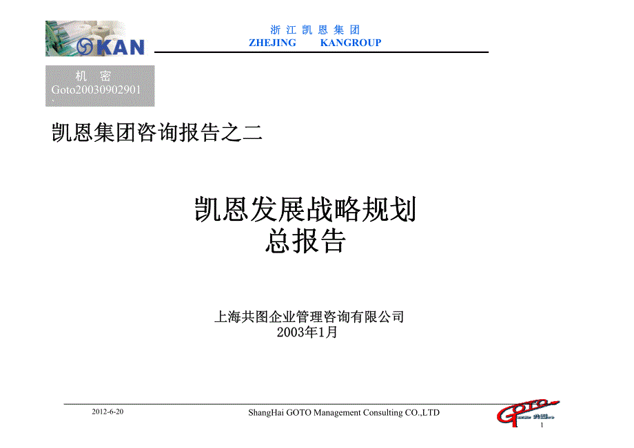 凯恩发展战略规划总报告_第1页