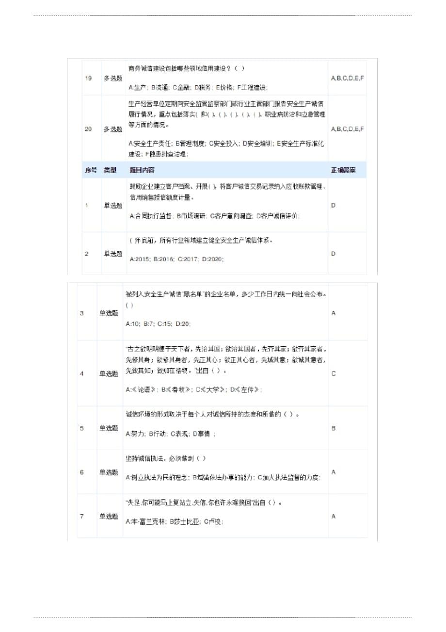 2020信用电力网络知识竞赛 题库_第5页