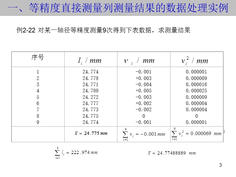 第二章第4节测量结果的数据处理实例课件_第3页