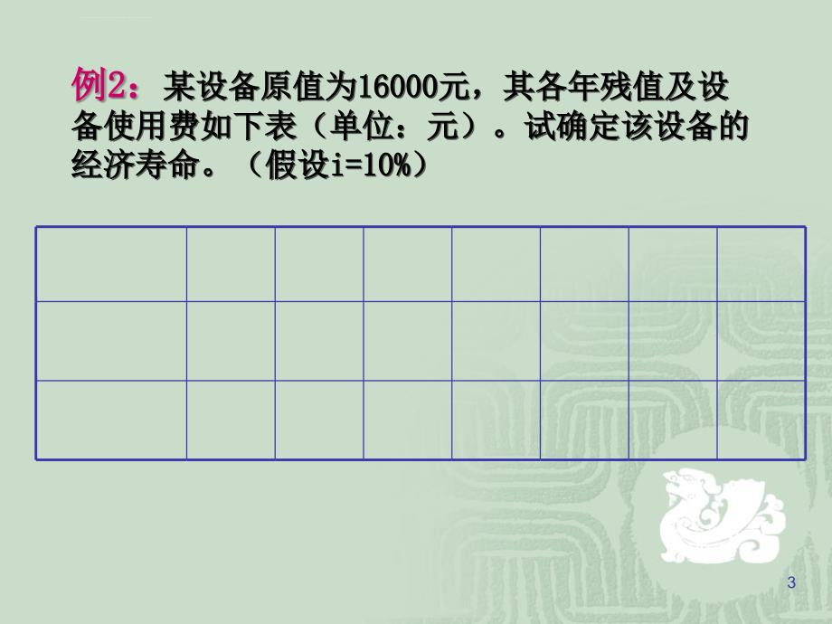 设备更新与租赁的经济分析例题课件_第3页