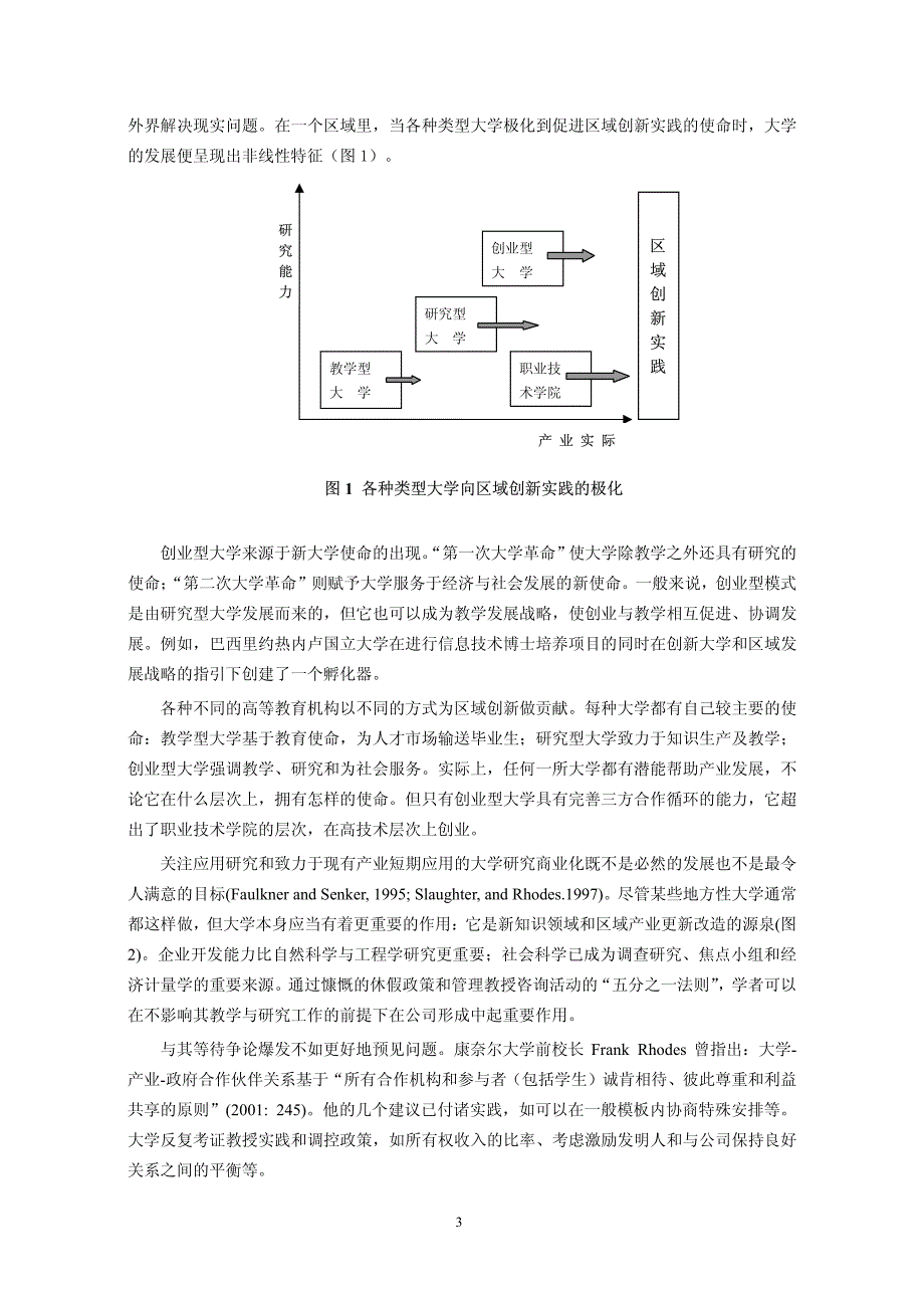 区域创新发动者——不同三螺旋模式下的创业型大学_第3页