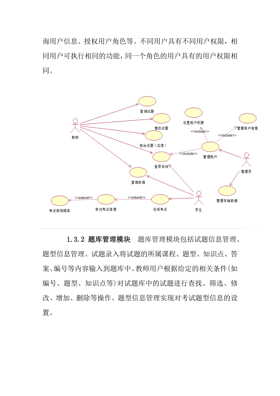 UML课程设计—在线考试系统-_第4页