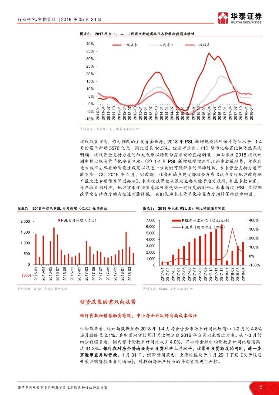 房地产行业2018年中期策略报告：存量博弈资源为王_第5页