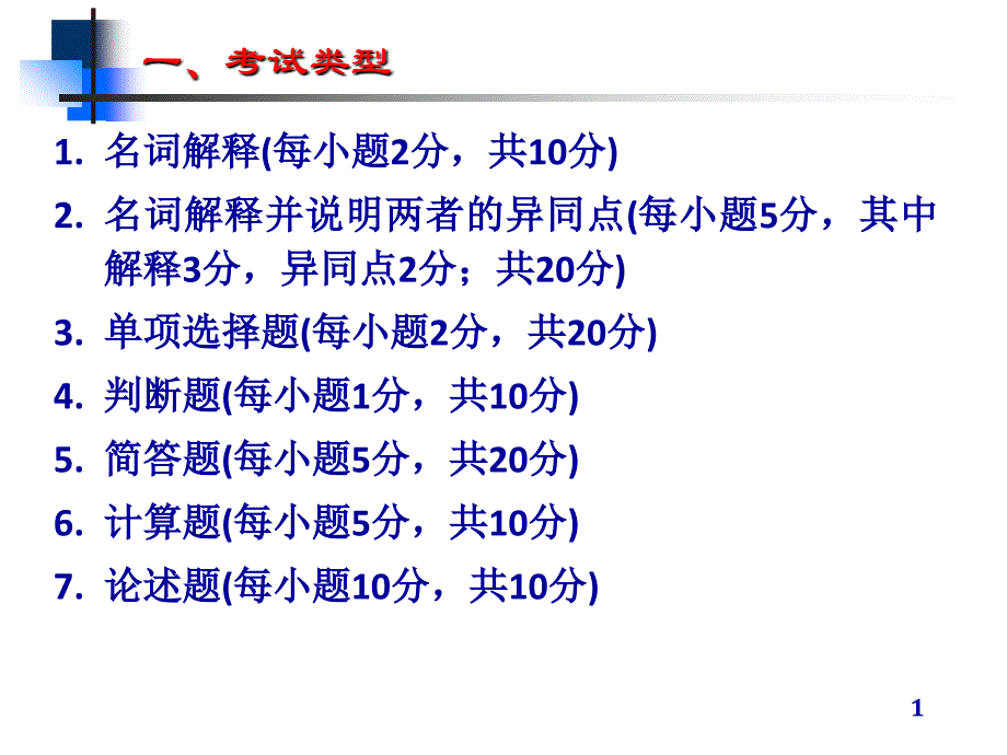 纺织材料学计算题复习课件_第1页