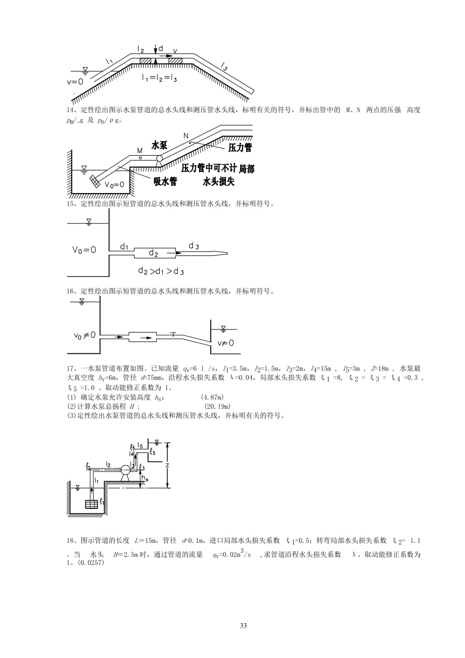 武汉大学水力学教材标准答案第六章_第2页