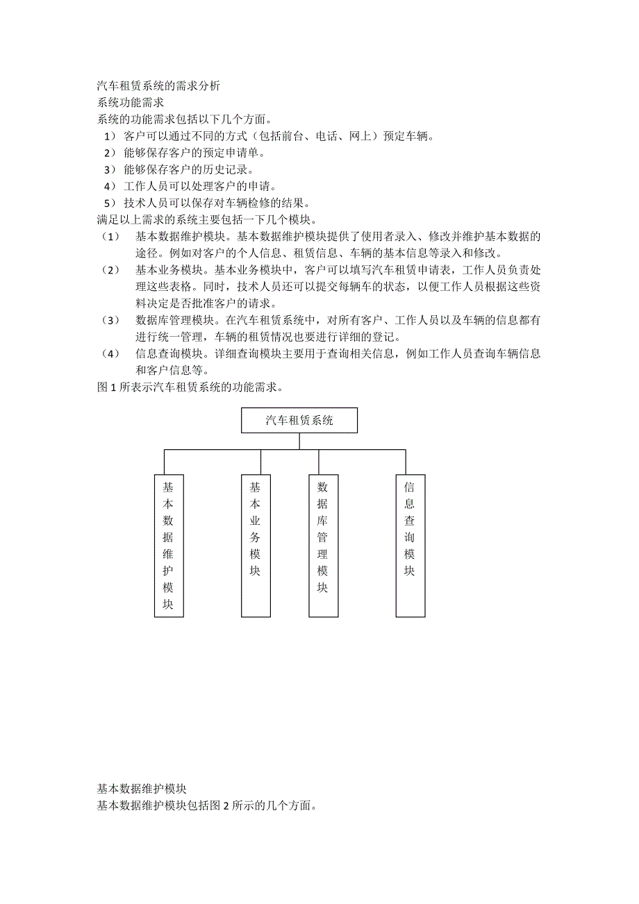 汽车租赁系统的需求分析[整理]_第1页