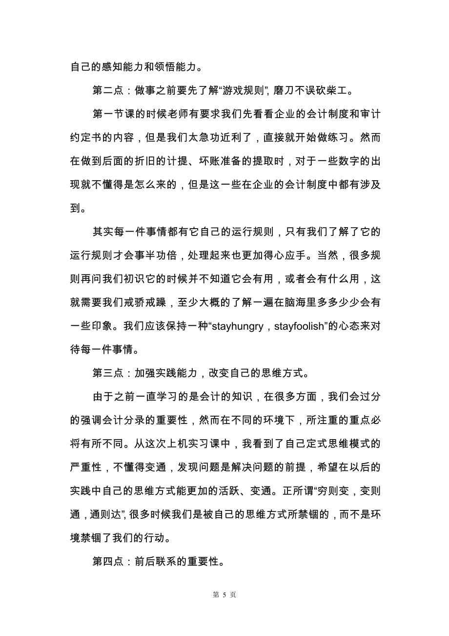 审计实习报告模板3000字【三篇】_第5页