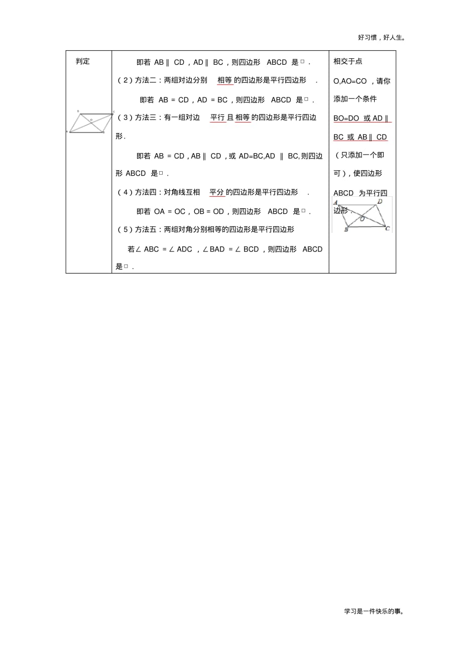 中考知识点梳理第19讲多边形与平行四边形_第3页