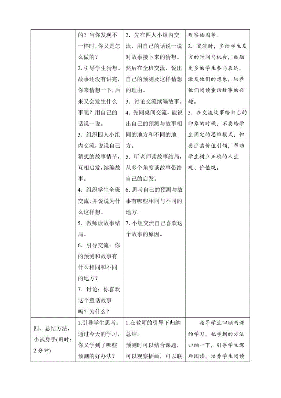 最新人教部编版三年级语文上册《13胡萝卜先生的长胡子》精品教学设计_第3页