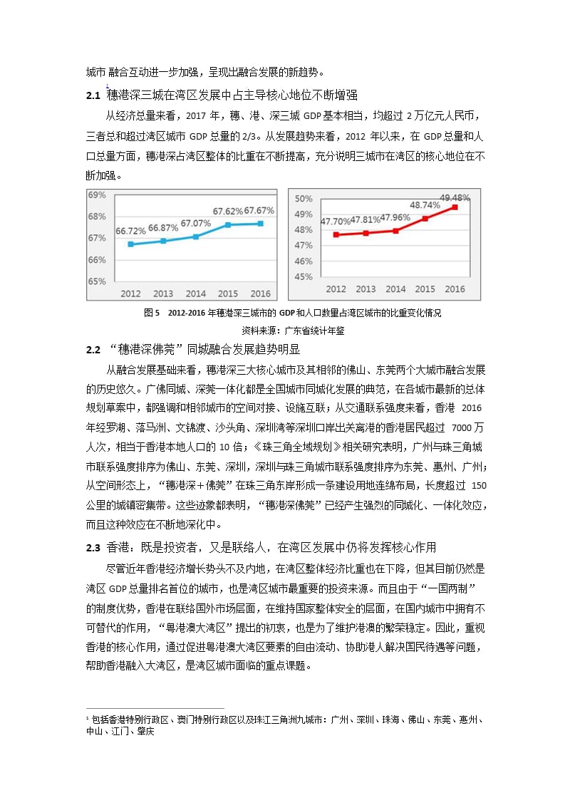 粤港澳大湾区发展背景下广州城市空间发展战略思考_第4页