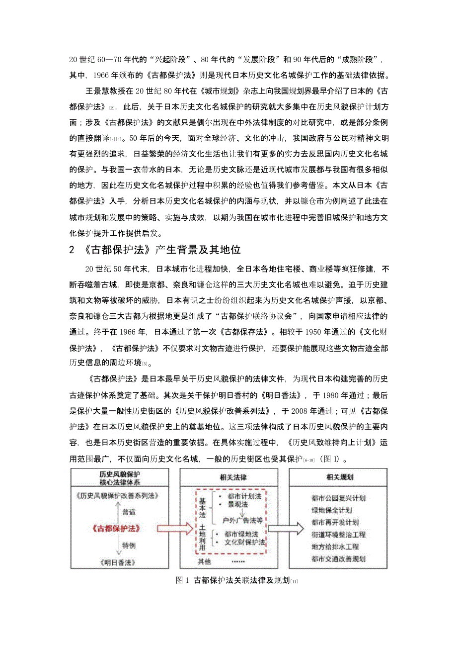 日本名城保护经验借鉴 ——以《古都保护法》为例_第2页