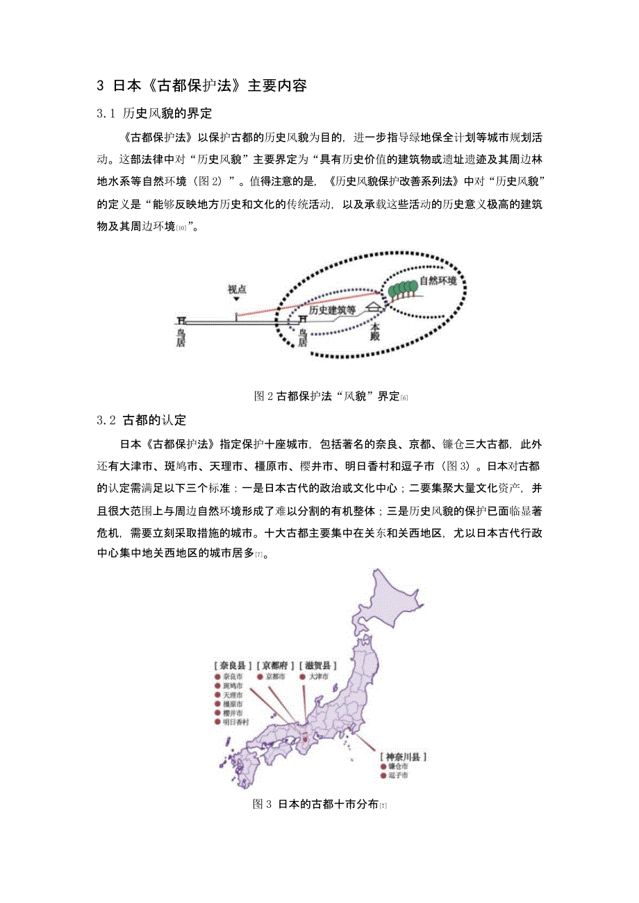 日本名城保护经验借鉴 ——以《古都保护法》为例_第3页