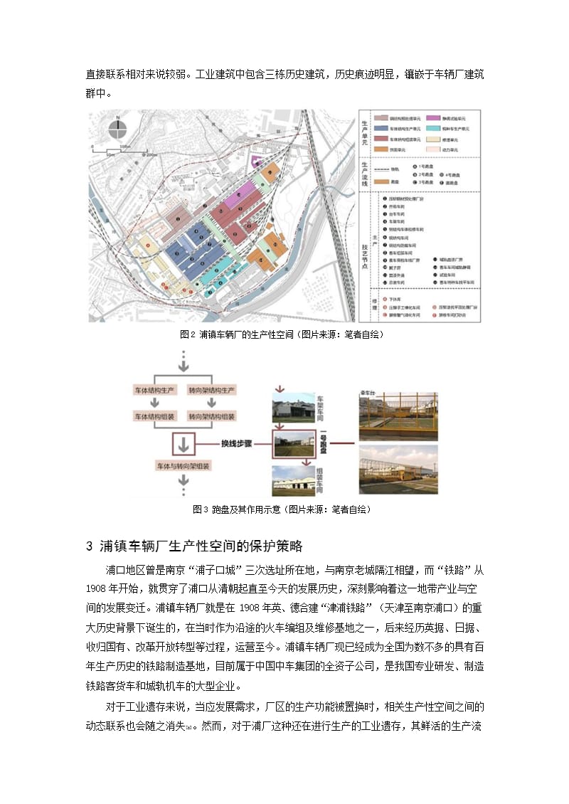 工业遗存的生产性空间构成与保护策略——以南京市浦镇车辆厂为例_第4页