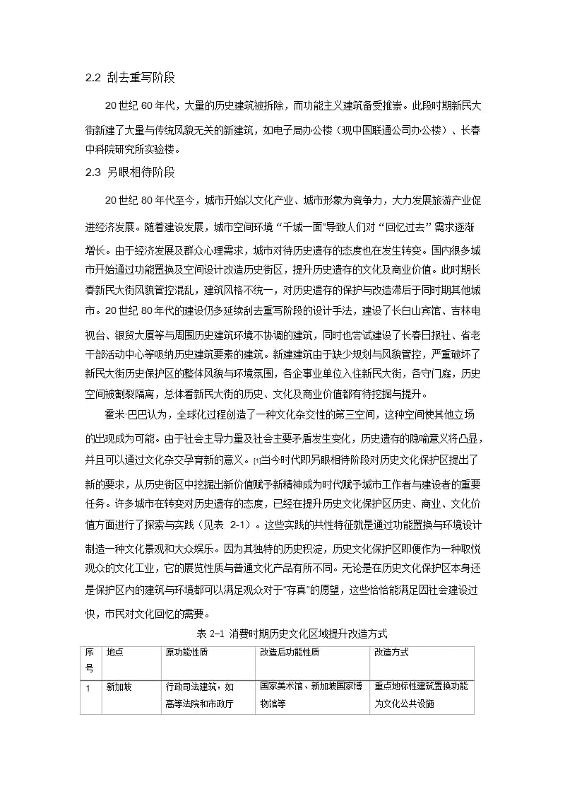 文化转向导向下的历史街区复兴策略研究——以长春市新民大街重点保护区为例_第3页