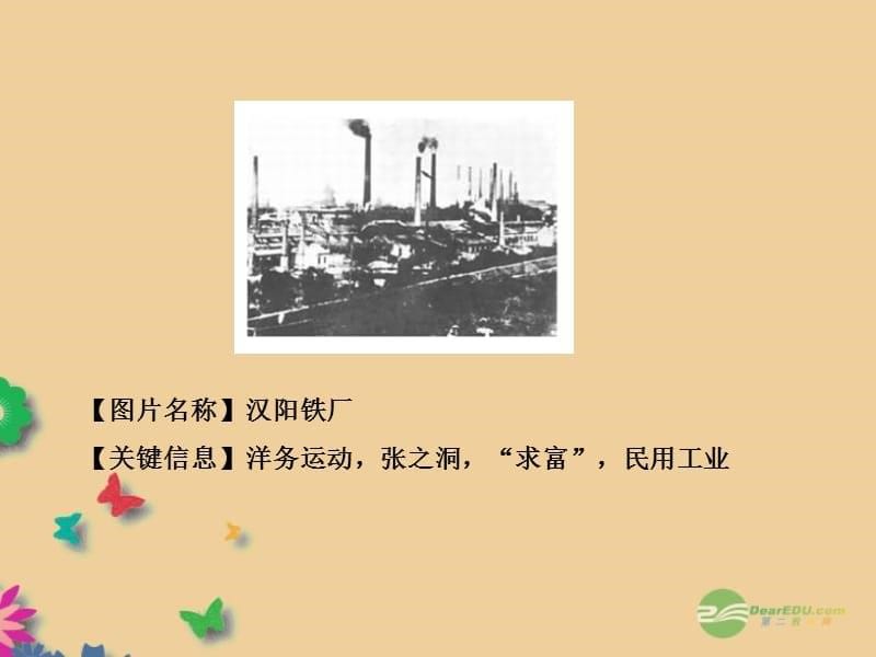 2014届中考历史 中国近代史 八上 第二单元 近代化的艰难起步复习课件 北师大版.ppt_第5页