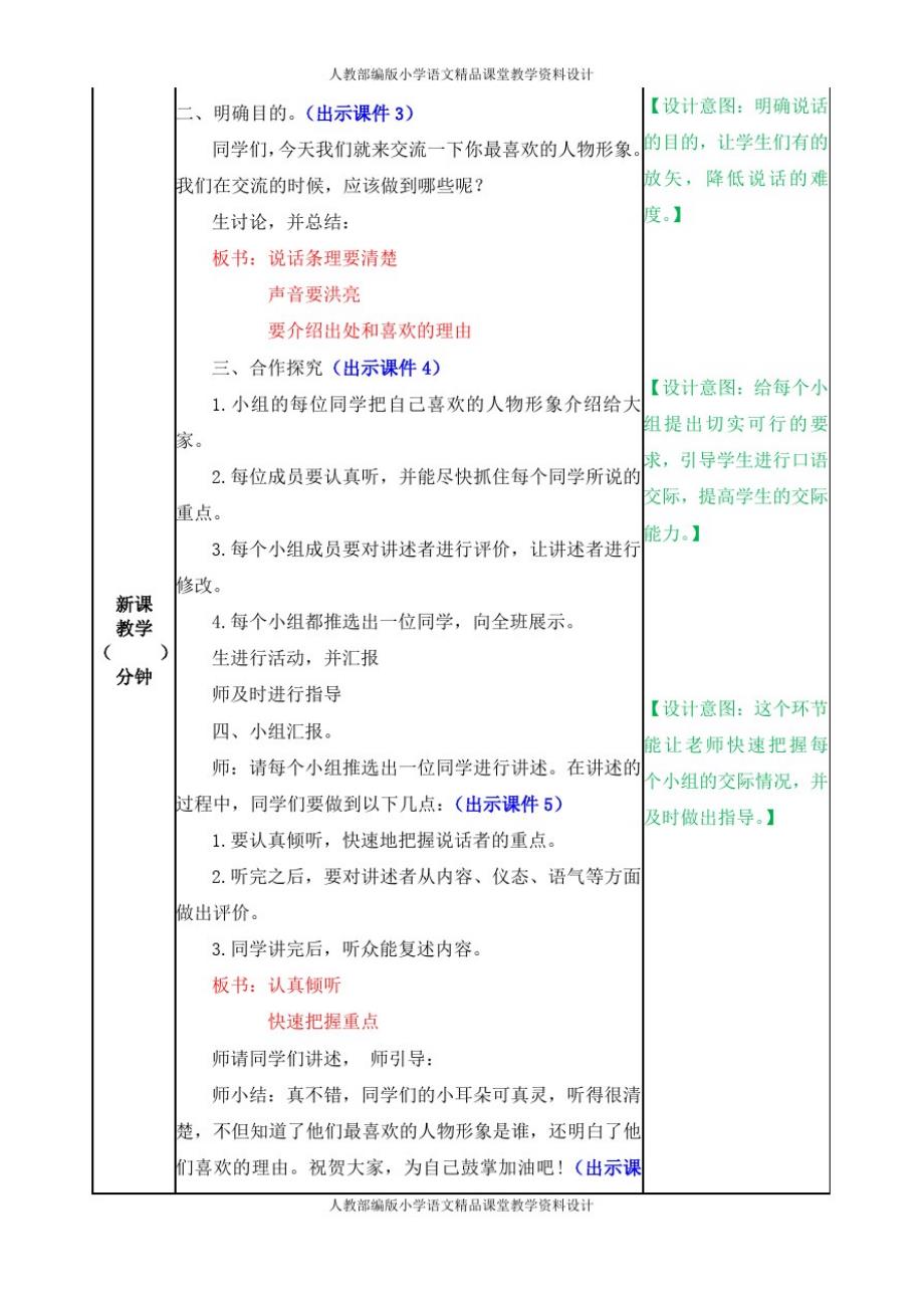 部编版五年级上册语文-口语交际：我最喜欢的人物形象教案_第2页