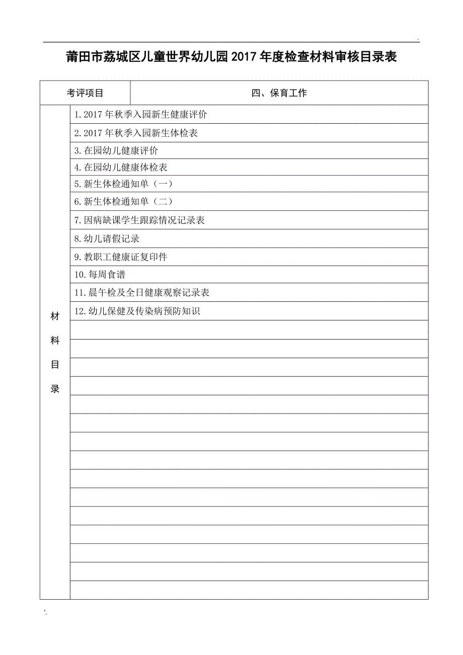 2017年年度检查材料目录_第4页