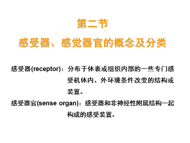 第十二章神经系统的感觉机能和感觉器官ppt课件_第3页