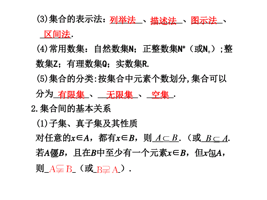 高中数学-集合的概念及其基本运算ppt课件_第2页