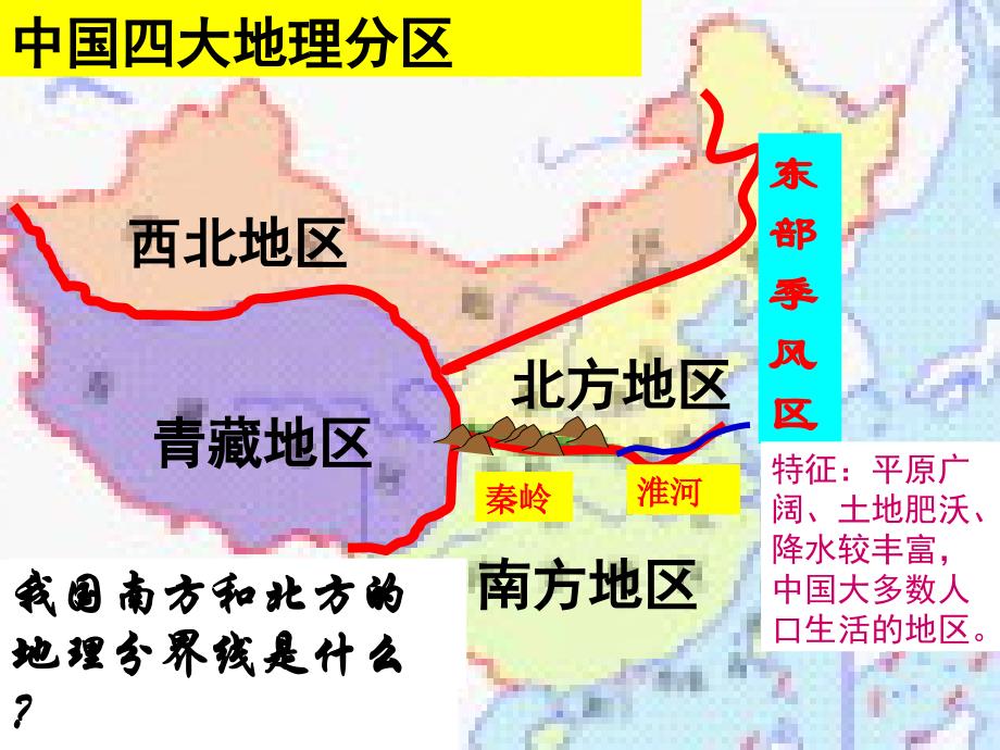 考点6 描述我国四大地理区域的自然和人文环境特征_分析自然环境对人们生产、生活的影响ppt课件_第3页