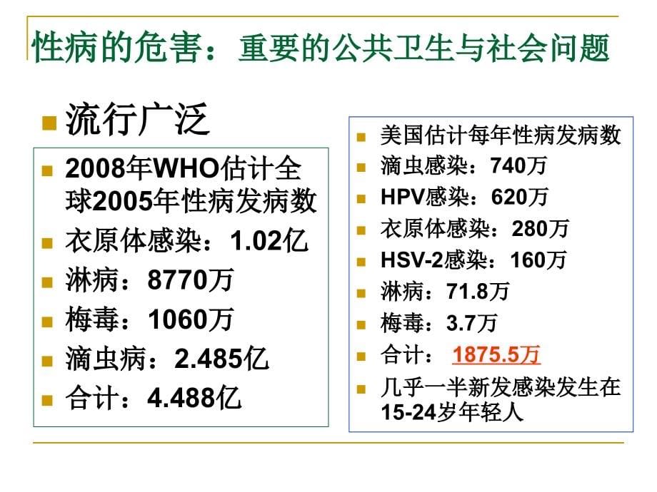 艾滋病性病流行形势与防治对策ppt课件_第5页