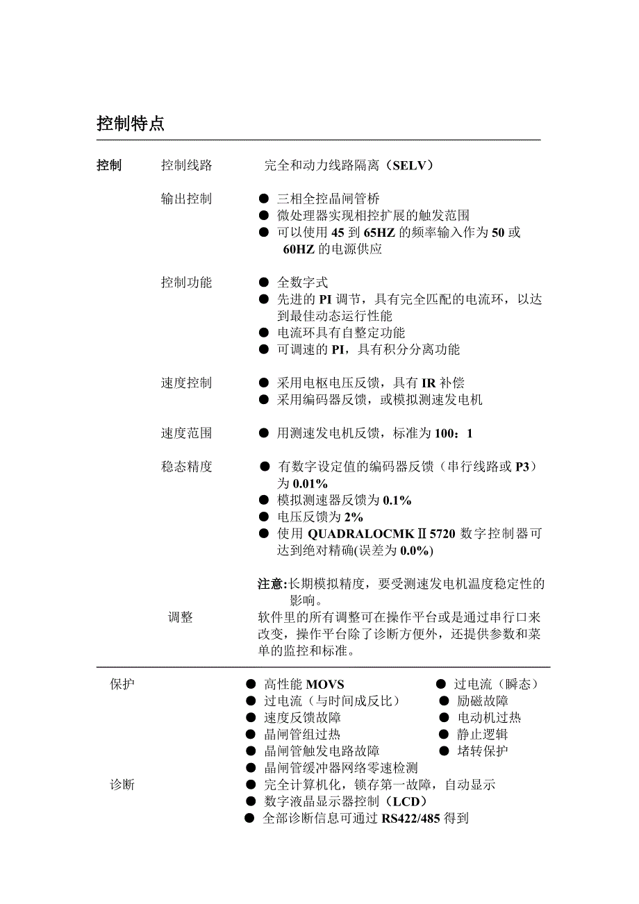 直流调速器欧陆590+使用说明书_第2页