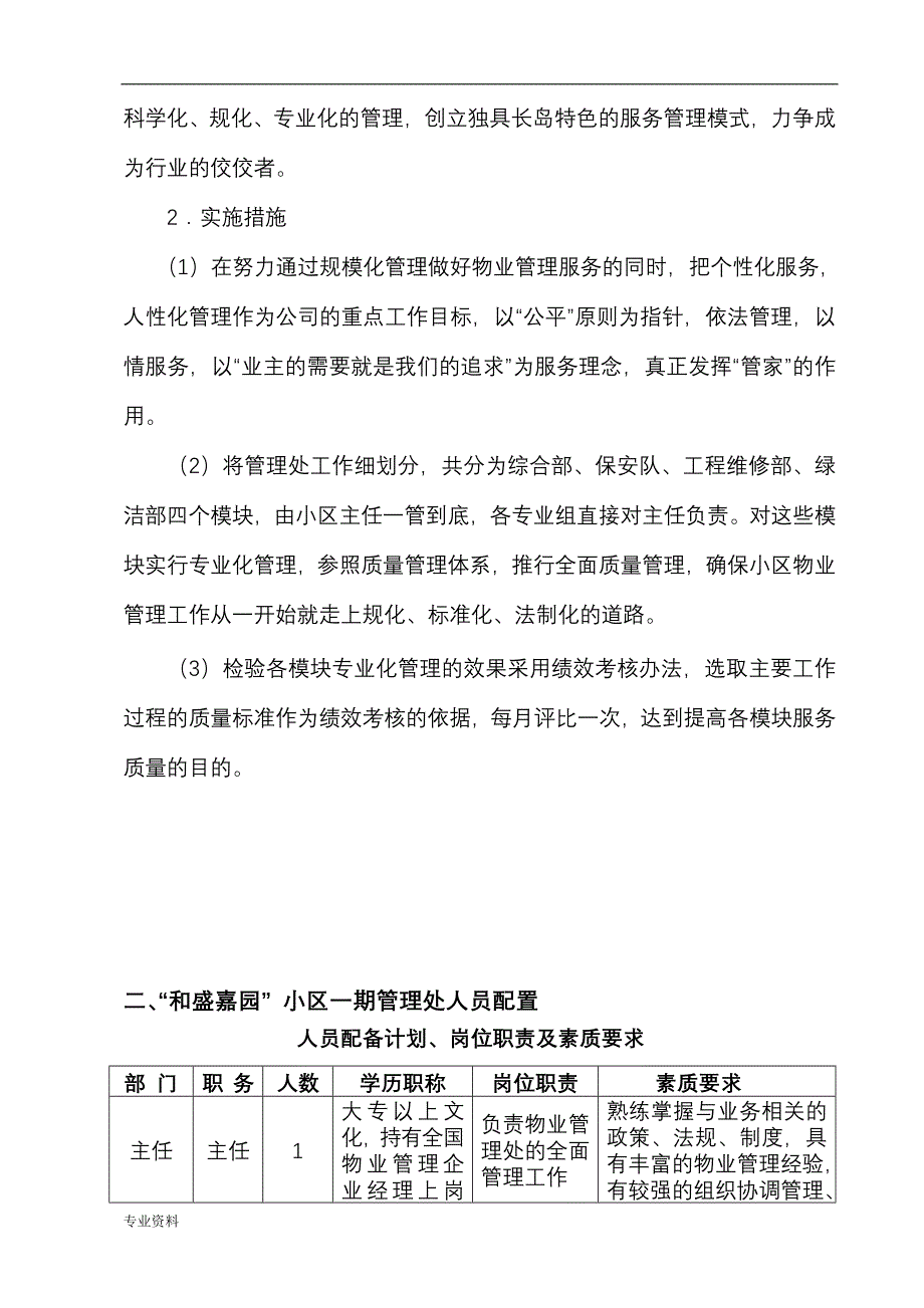 前期物业管理与方案_第2页