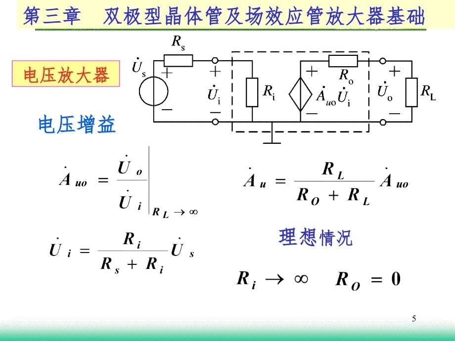 放大器基础PPT课件_第5页